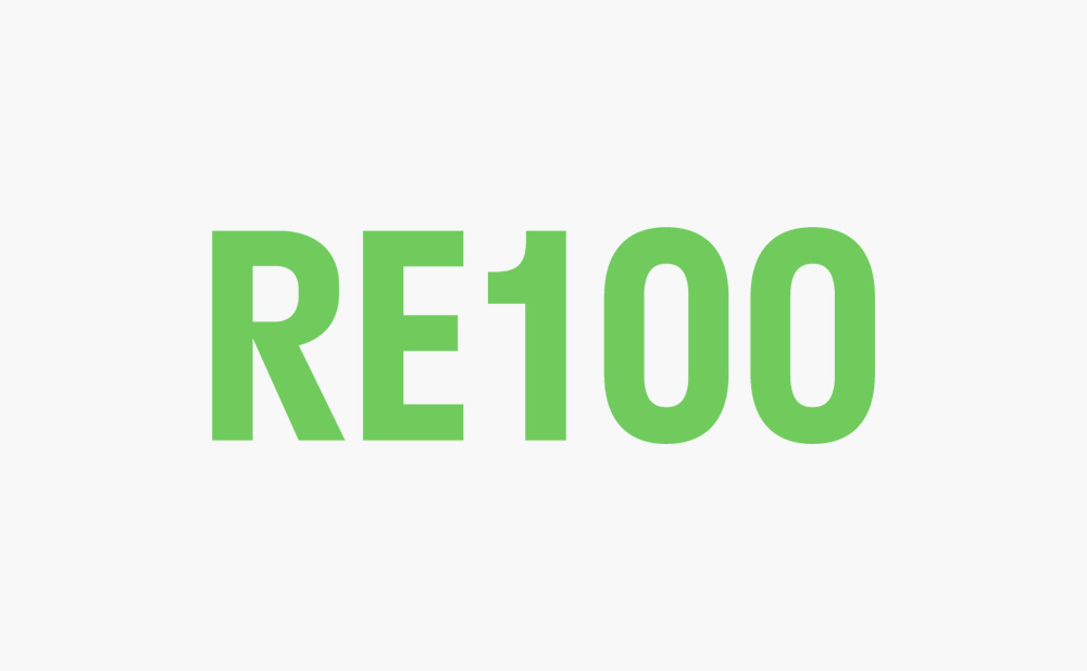 “RE100“ 宣言